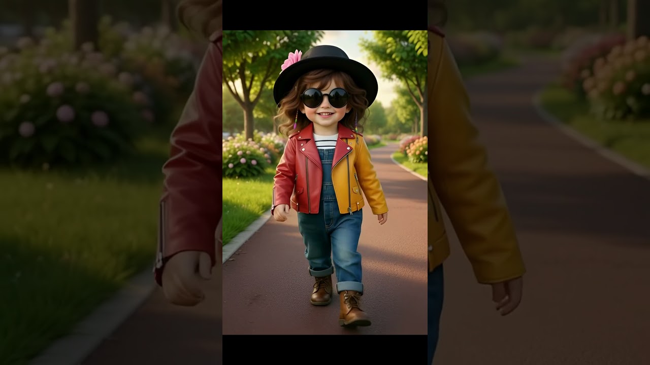 Trendy Kids Biker Jacket! 🚀 Custom Leather Style for US/EU Market | Moda Infantil 