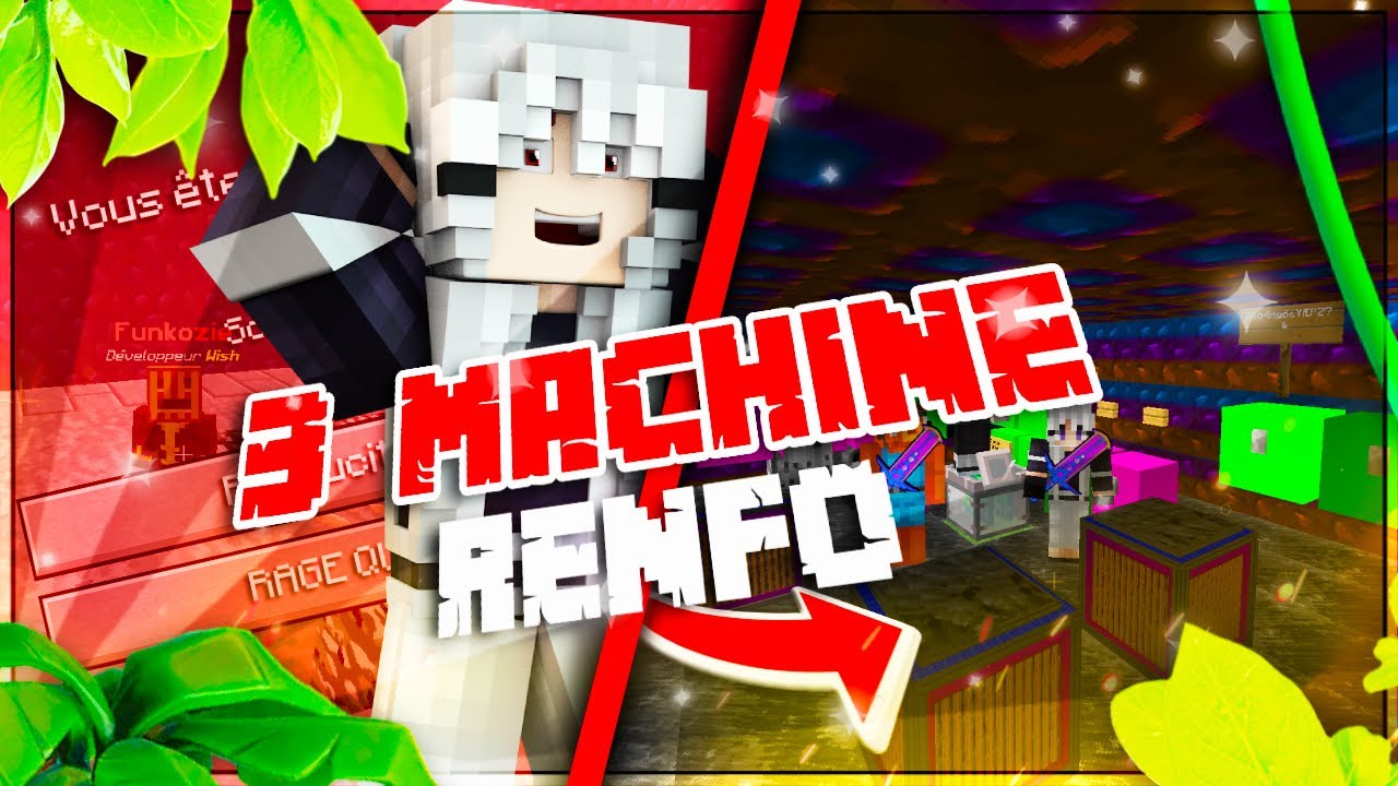 SKILLPVP V15 - ON RECYCLE 3 MACHINE RENFO ??!! + DROPPED MONTAGE