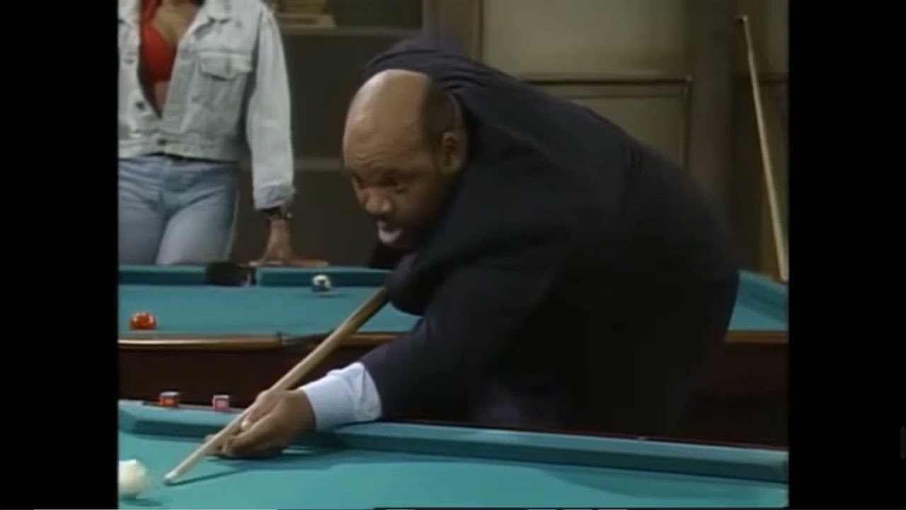 Um maluco no peda&ccedil;o _ Tio phill jogando sinuca ( Dublado )