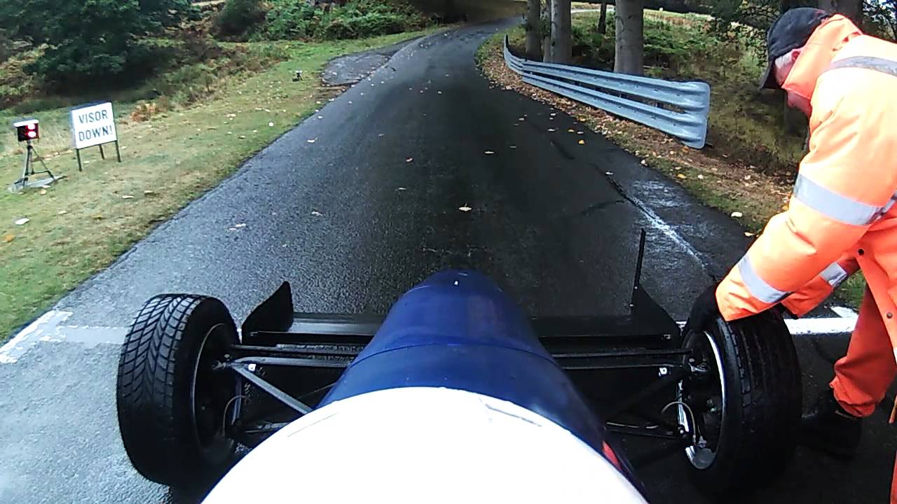 Chris Aspinall losing it at Loton Park in-car: 25 September 2011