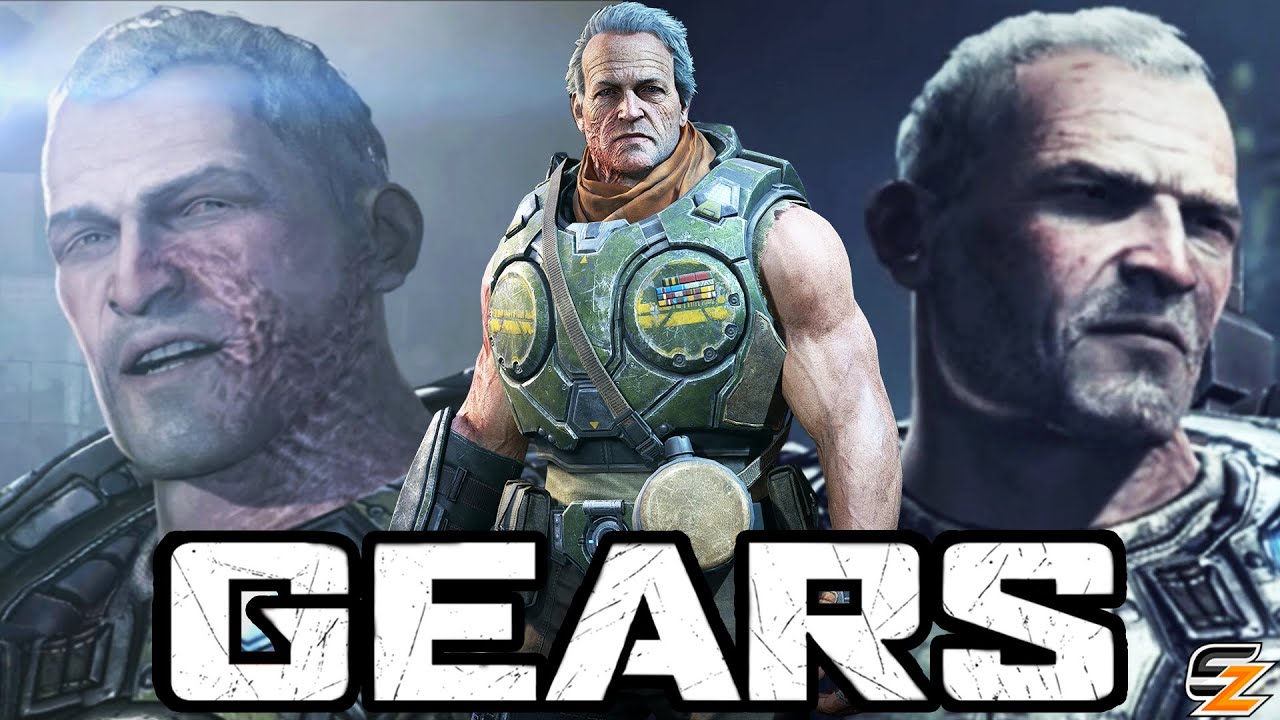 История Gears of War — все кат-сцены Гэррона Падука на данный момент! (Фильм «Кадровые сцены Gears»)