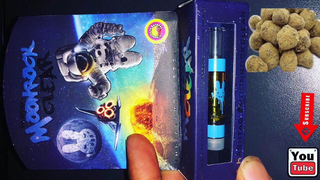 Dr. Zodiak moonrock clear - Grapes gone Bananas 🍌🍇 (Review) #drzodiak #cartridge #moonrocks