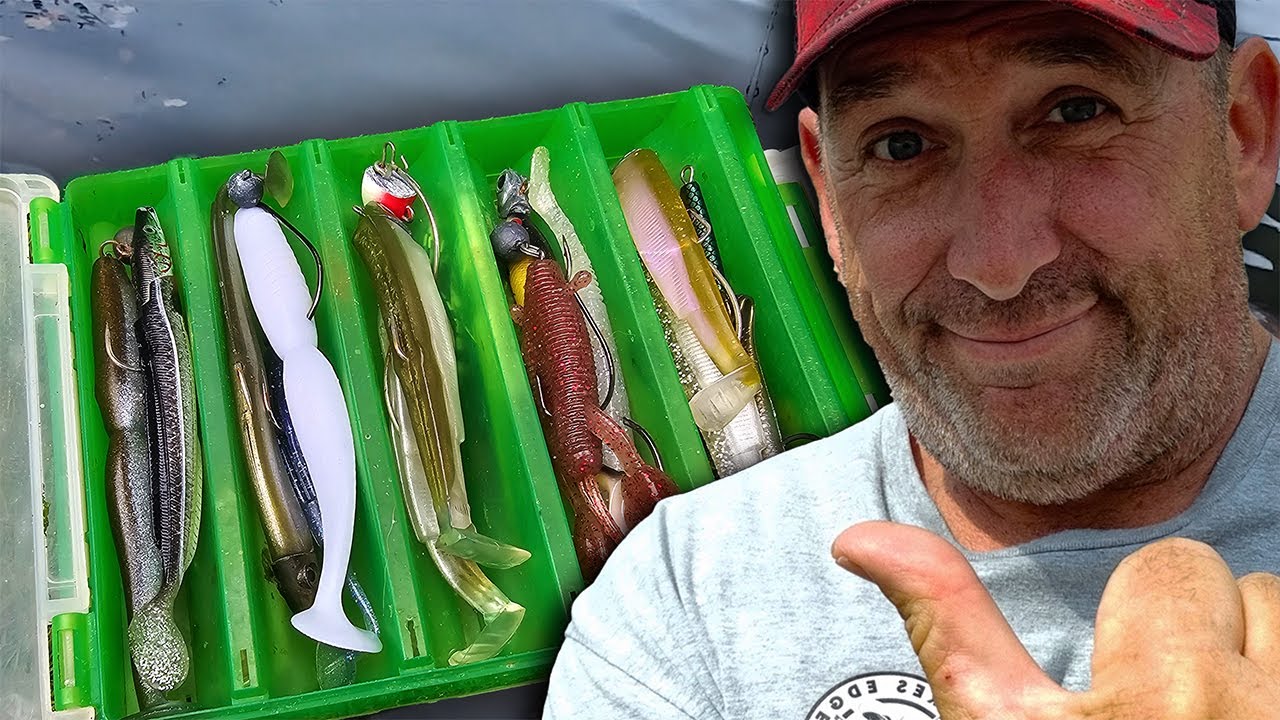 Soft Lures Get SMASHED!  Surprising Result!