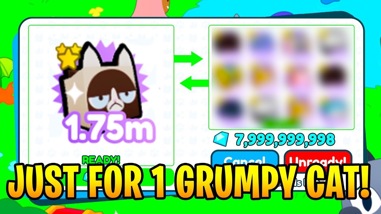 What People Trade for a GRUMPY CAT in Pet Simulator X