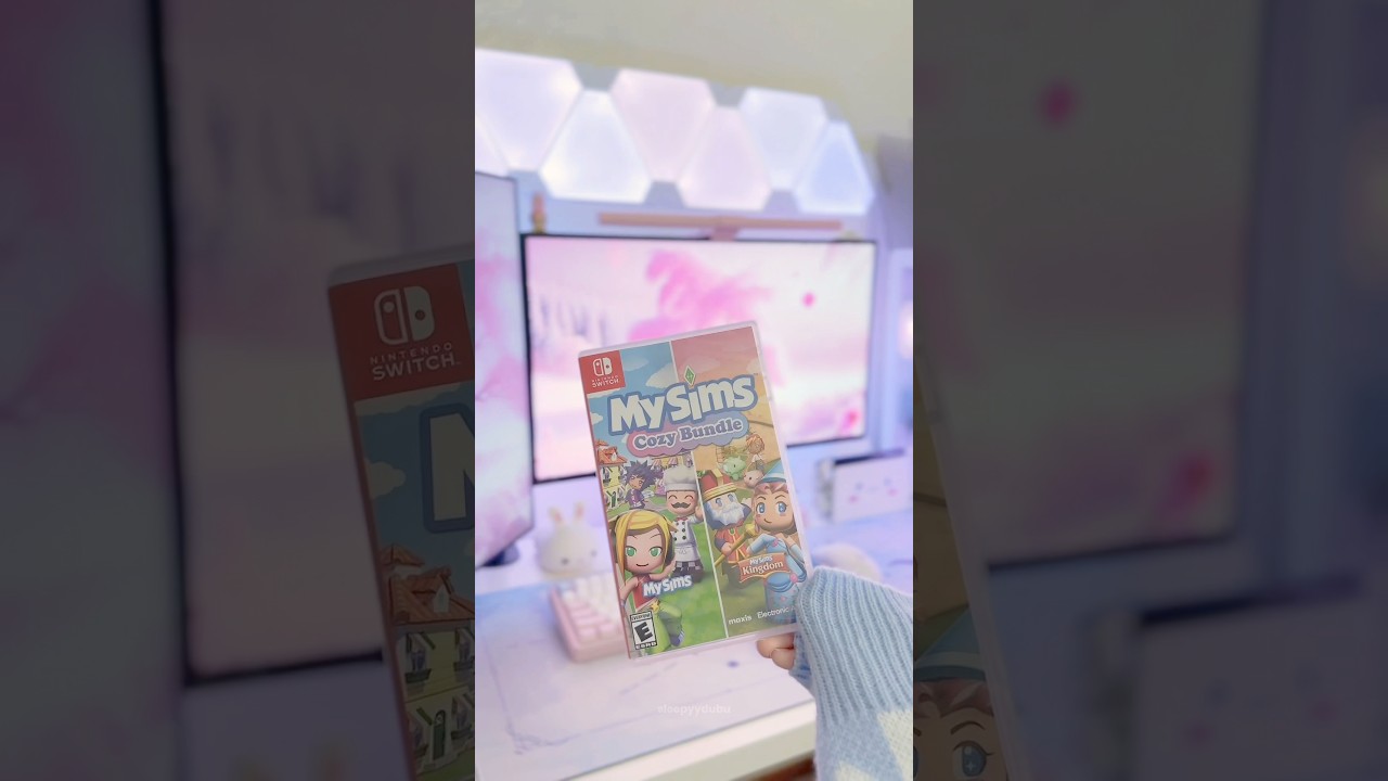 MySims Cozy Bundle on the Nintendo Switch 🤍 #mysims #nintendoswitch #cozygaming