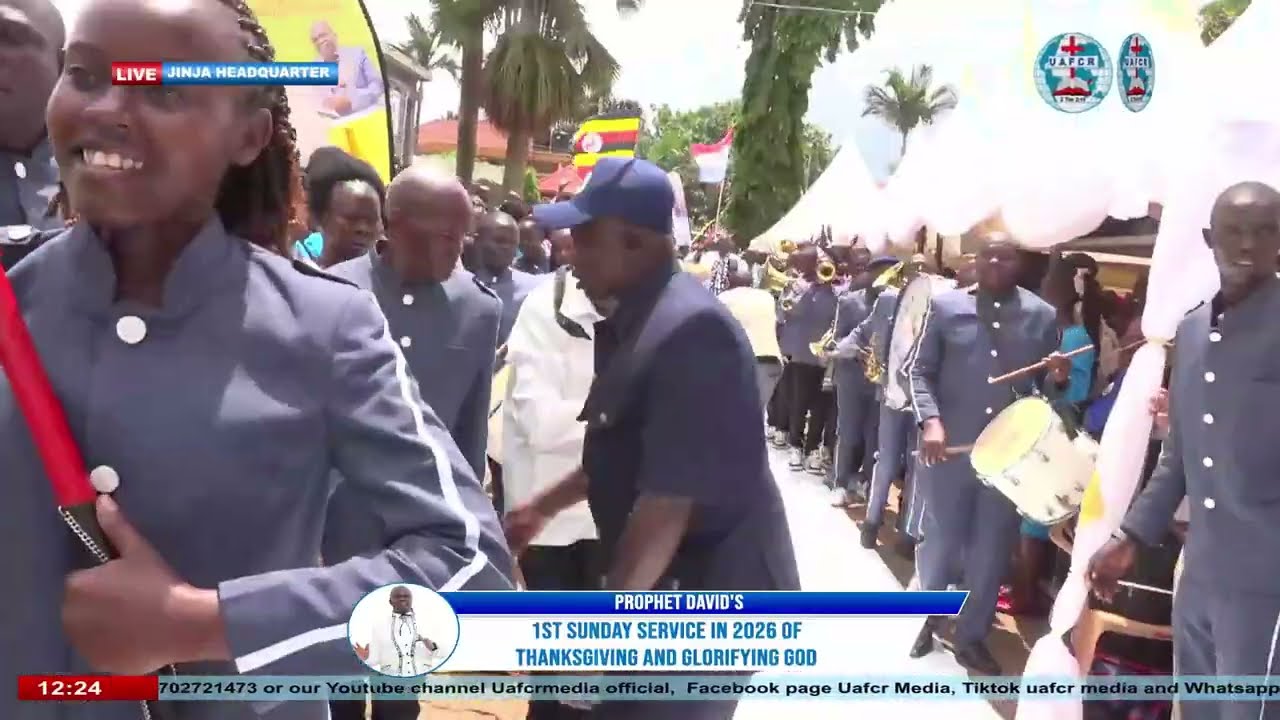 WHAT YOU MISSED FROM PROPHET DAVID'S 1ST SUN. SERVICE IN JINJA CITY.