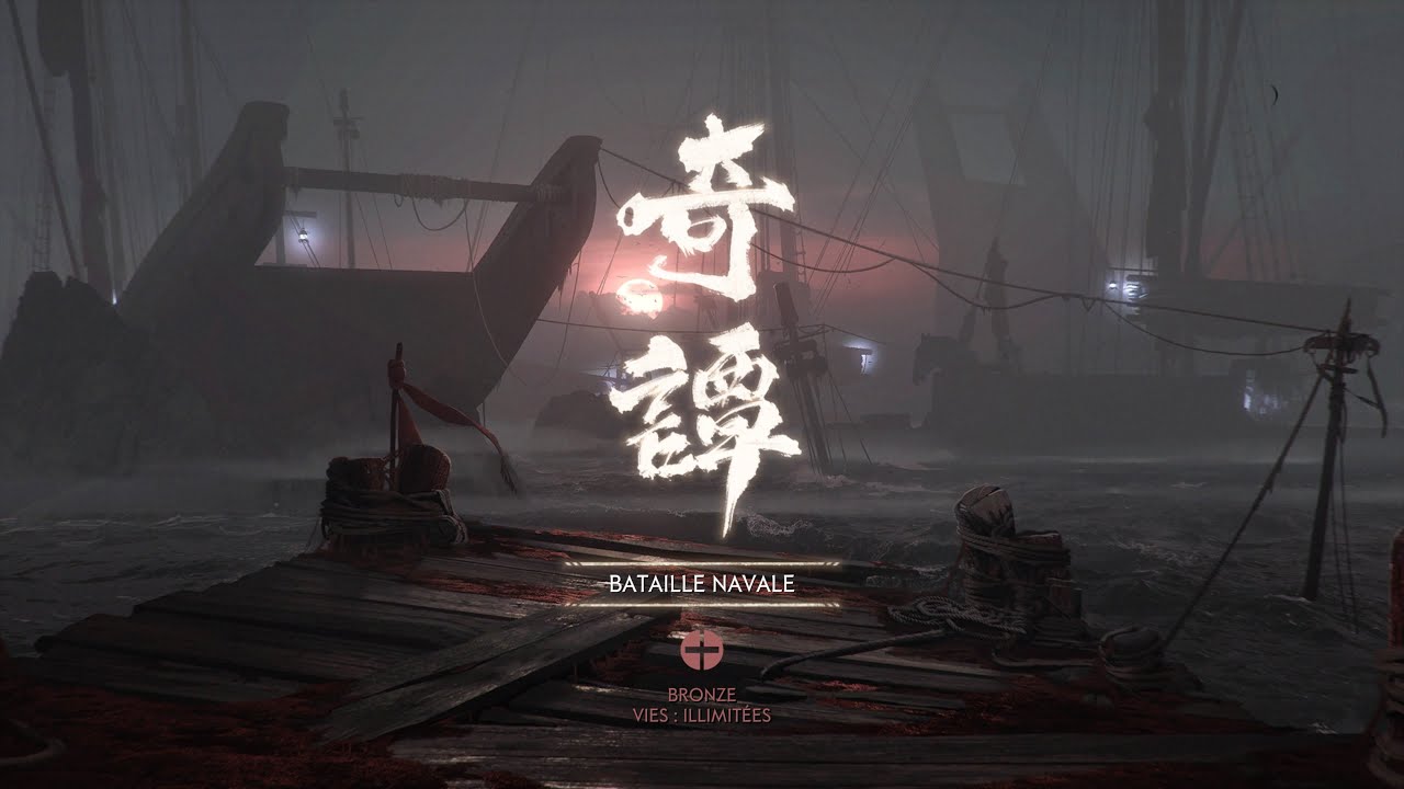 GHOST OF TSUSHIMA LEGENDS - BATAILLE NAVALE 100% FURTIF