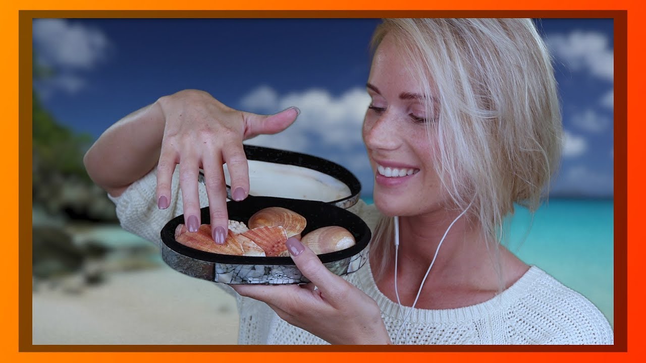 Nederlandse ASMR Oceaan & Schelpen Ontspanning (diep oor gefluister)