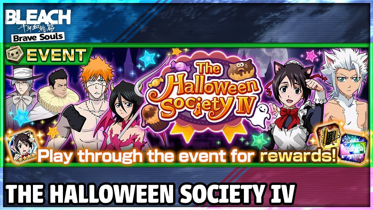 Bleach: Brave Souls - The Halloween Society IV Limited-Time Quests (PS5 1440p)