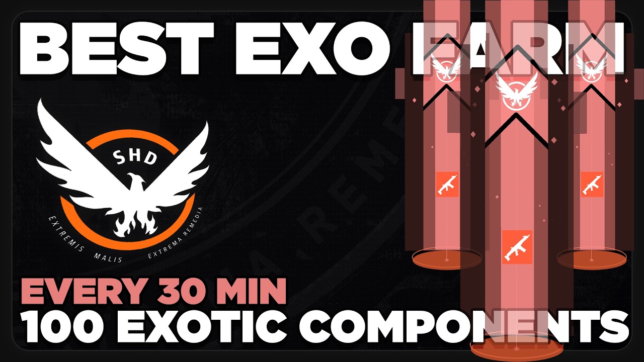 BEST EXO COMP FARM ~ 100 Exo Comp Every 30 Minutes | The Division 2