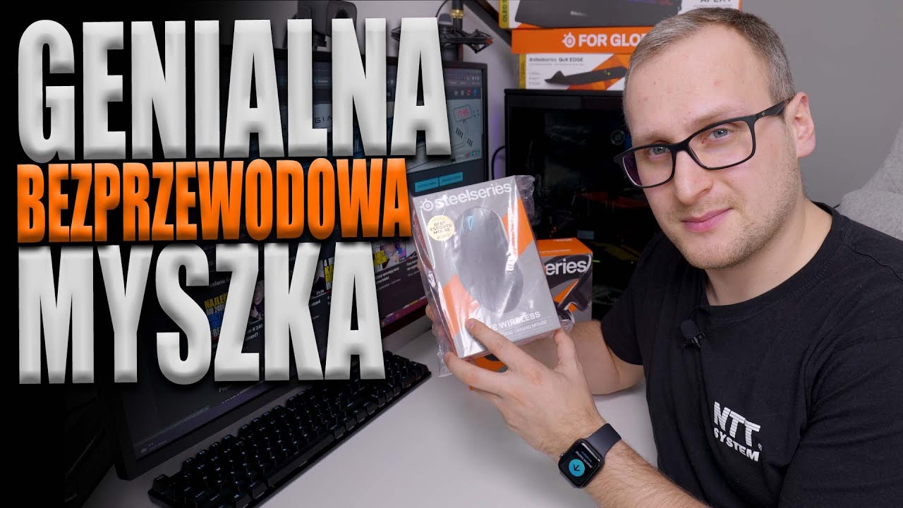 Genialna myszka bezprzewodowa - SteelSeries Prime Wireless!