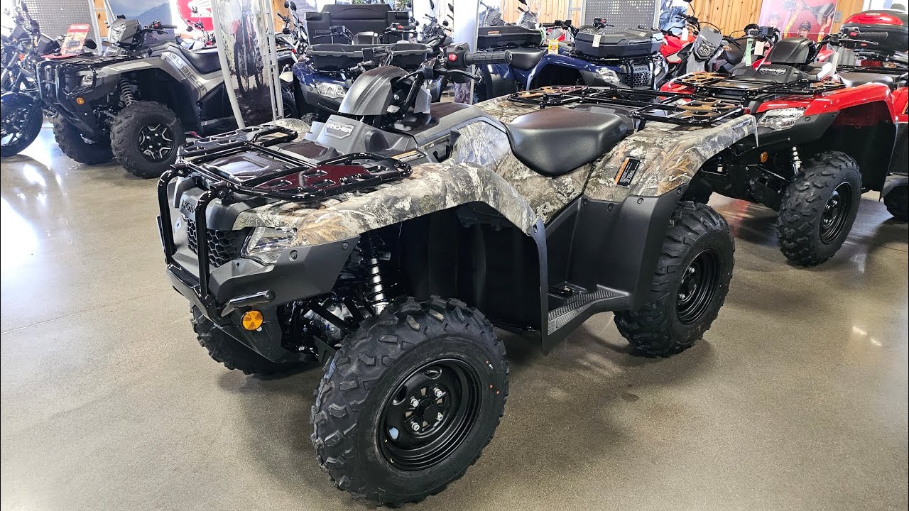 2026 Honda Rancher 4x4 Automatic DCT IRS EPS TrueTimber Atera Camo #stcroixpowersports #hondarancher