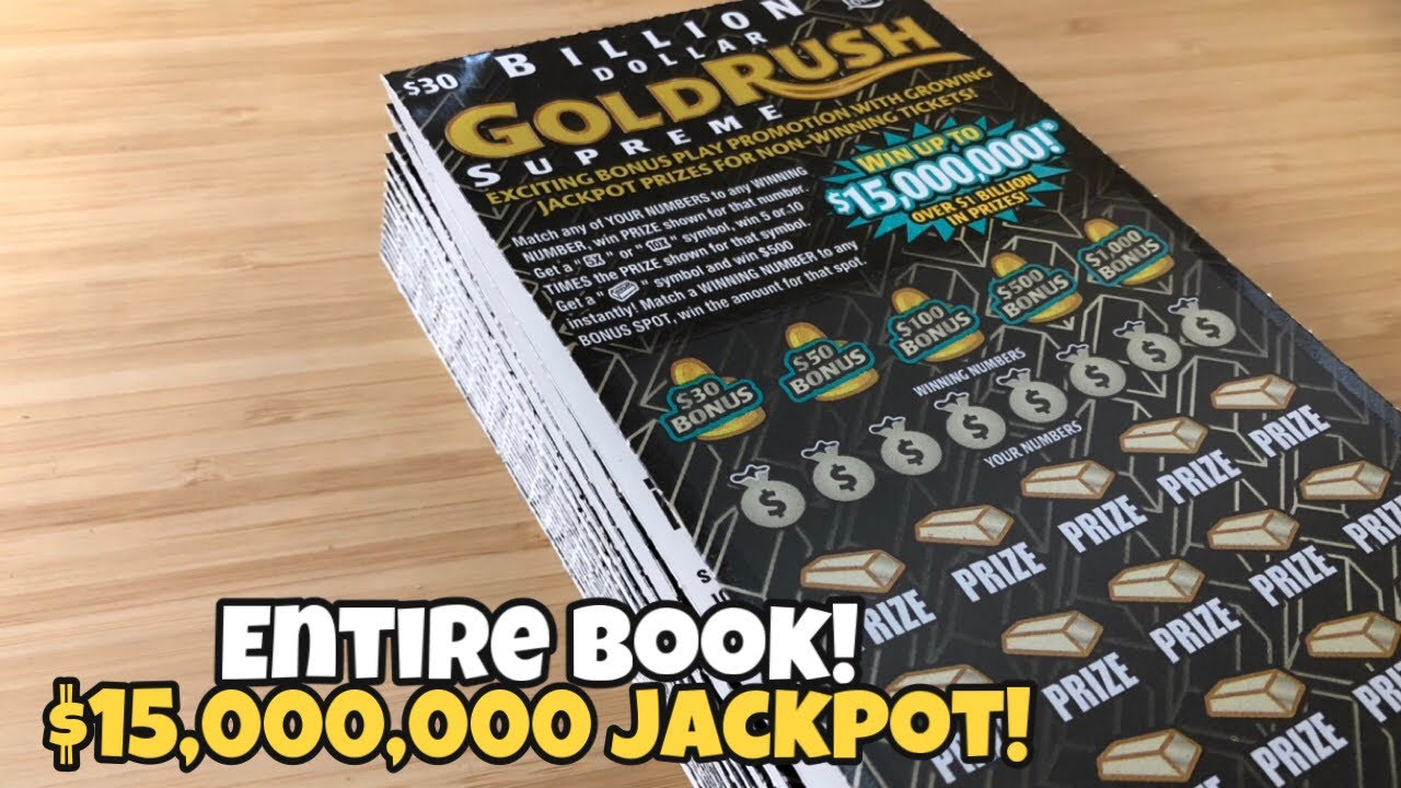 Full Book! | $30 Billion Dollar Gold Rush Supreme ~ $900 bet!