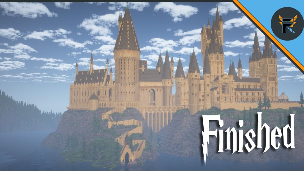 How I built HOGWARTS in MINECRAFT 🏰(Finale) | 250+ hours