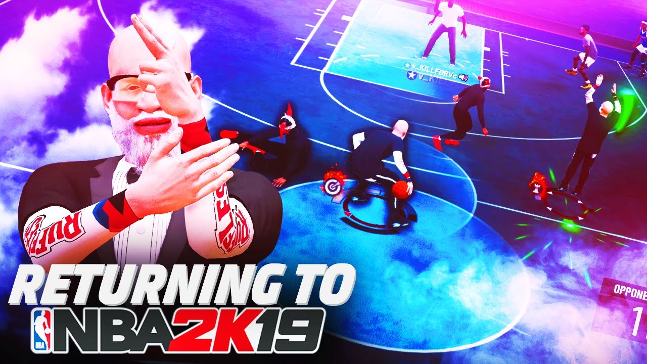 возвращаясь к nba 2k19, где я улыбался, когда вел мяч... (ВЕРНУТЬСЯ К ДРИБЛИНГУ)