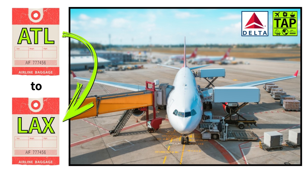 ATL — LAX ✈️ Перелет из Атланты в Лос-Анджелес на круизный лайнер Carnival Cruise в Лонг-Бич, Кал...