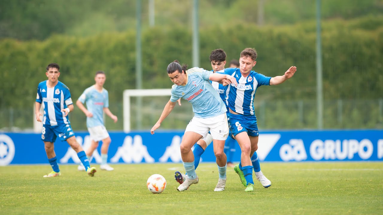 RESUMEN | DÉPOR - CELTA | División de Honor Xuvenil 22-23 | Patrocinado por Auga de Parada