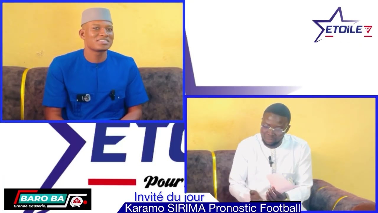 La grande causerie ou BARO BA chez le pronostiqueur  football Karamogo Sirima 