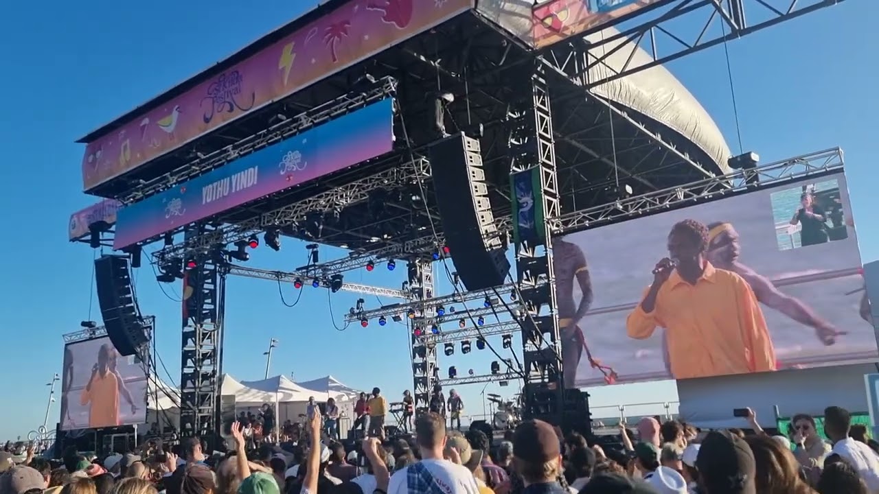 Treaty - Yothu Yindi - Live at St Kilda Festival 19 Feb 2023