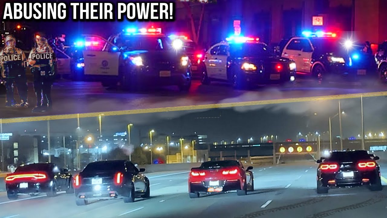 Лучшая подборка COPS против STREET RACERS &mdash; злоупотребление властью со стороны полиции | Джонатан...