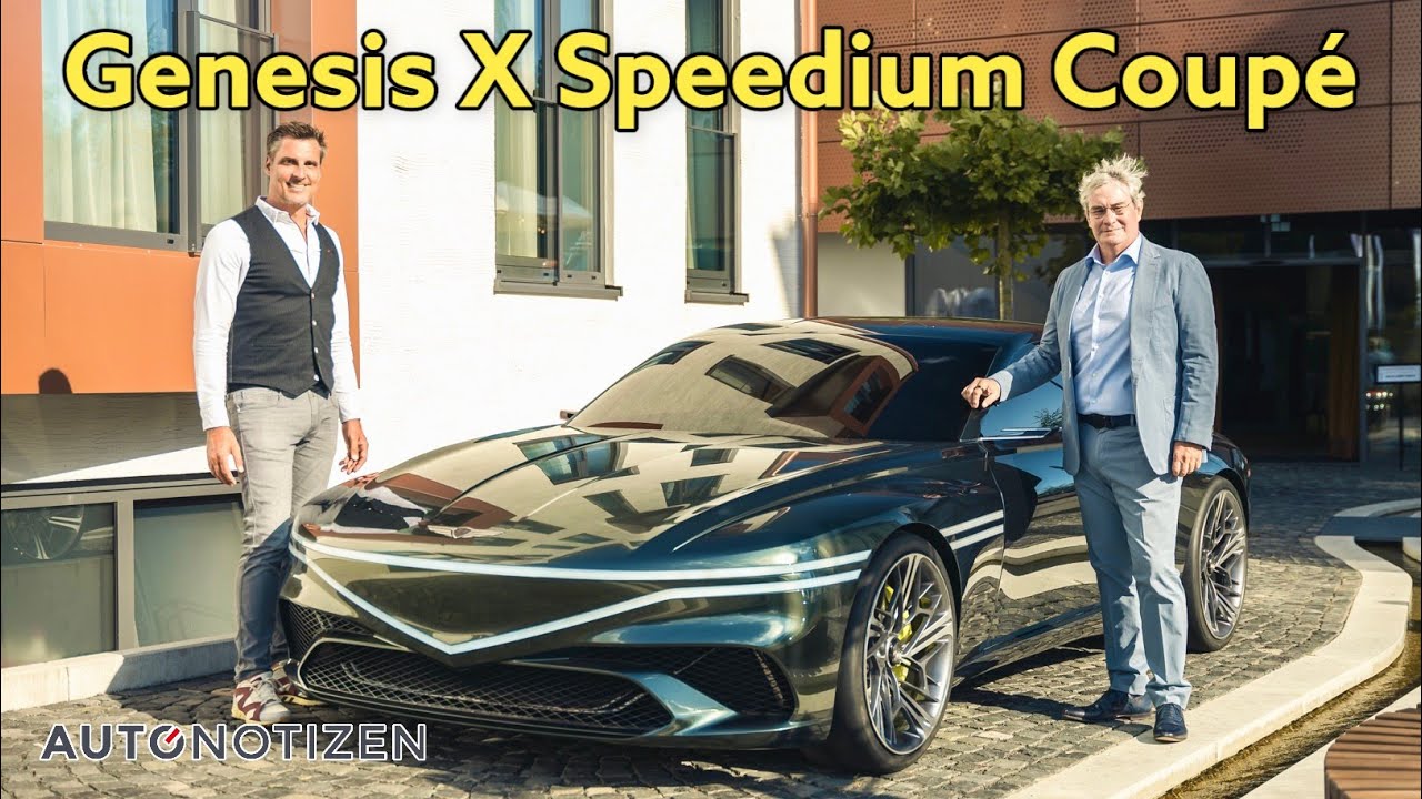 Genesis X Speedium Coupé: Luc Donckerwolke im Interview mit Bernd am Concept Car