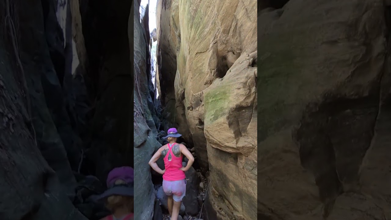 Deep inside Mickey Creek Gorge @jennybinksvlogs