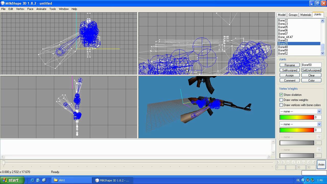 Changing CS 1.6 weapon animations