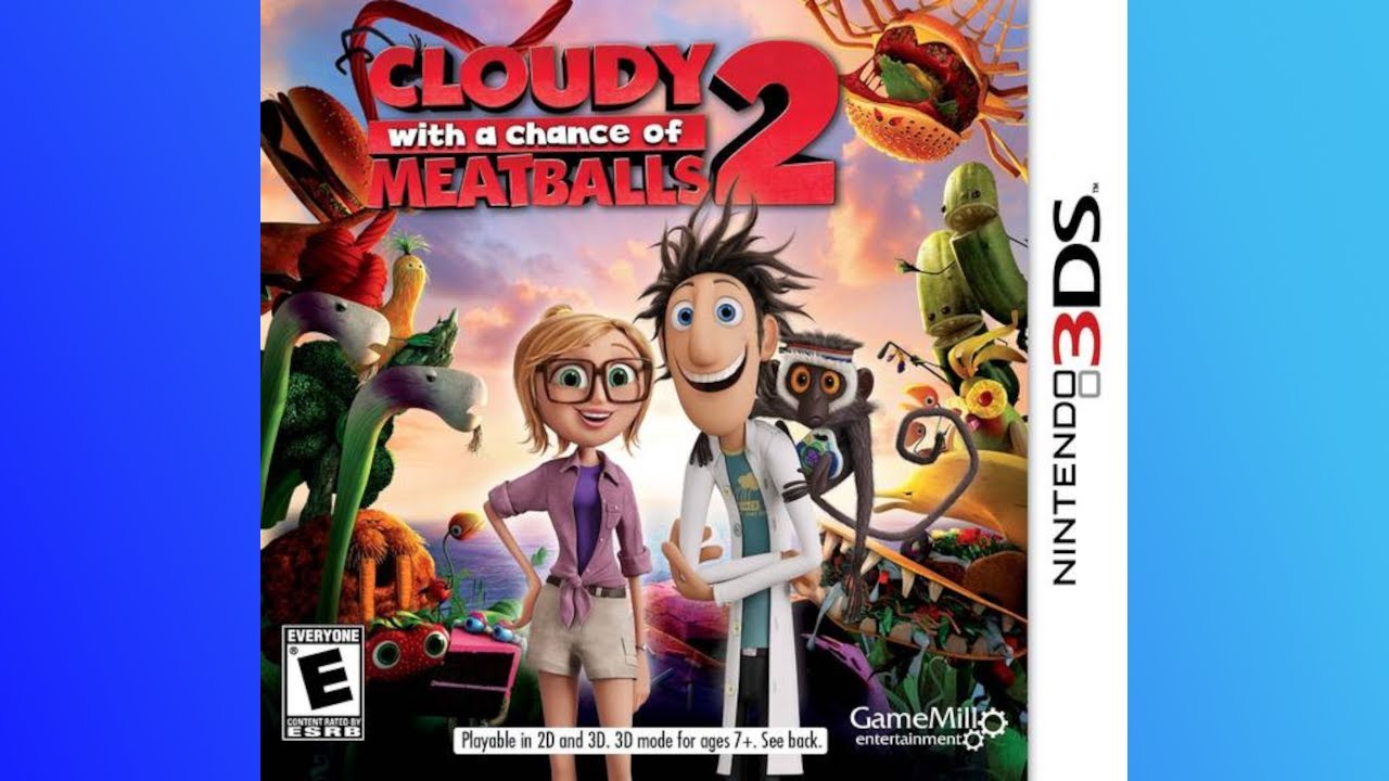 Cloudy With a Chance of Meatballs 2 - Nintendo 3DS