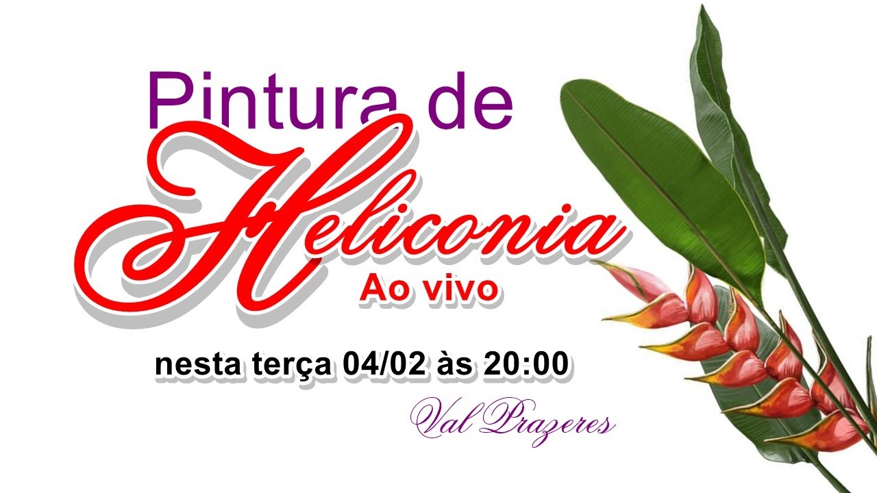 Pintura de Heliconia