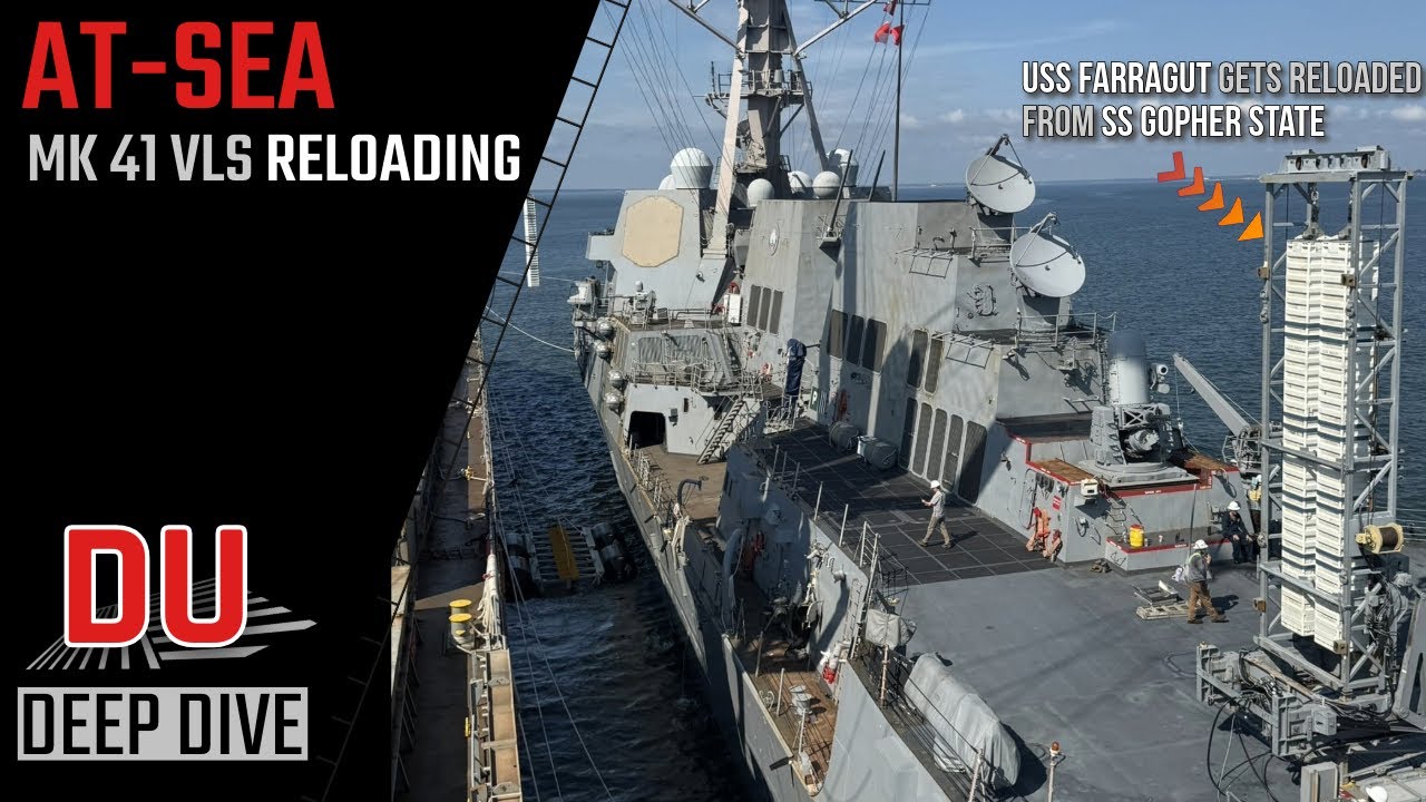 Why At-Sea VLS Reloading is crucial for the US Navy ?