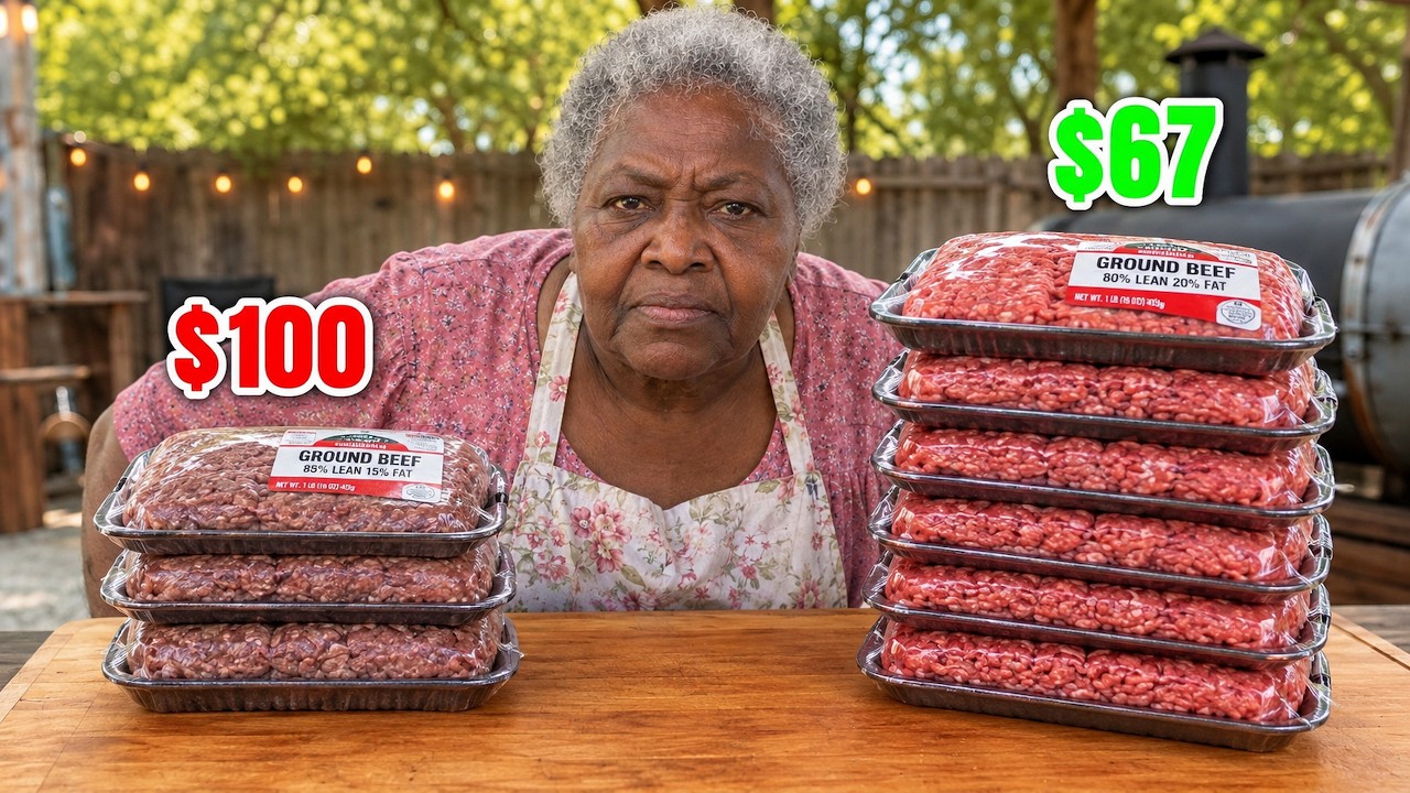 NEVER Buy Ground Beef Again &mdash; This Old BIG MAMA Trick