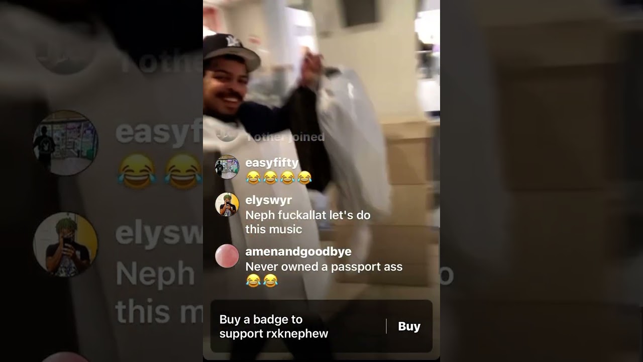 RXK nephew and rx papi at the mall wildin 😂