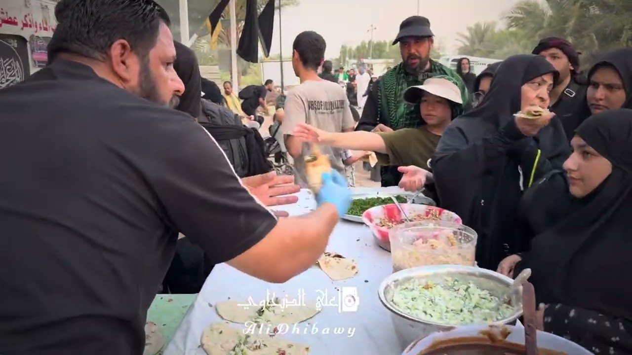 موكب الفرقدين لخدمه زوار الامام الحسين (ع)السلام ١٤٤٧هـ #مشاية_الاربعين #الحسين 