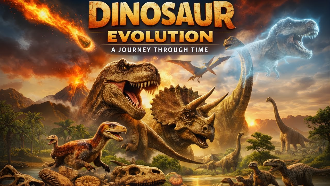 66 Million Years Ago: Dinosaur Evolution A Journey Through Time