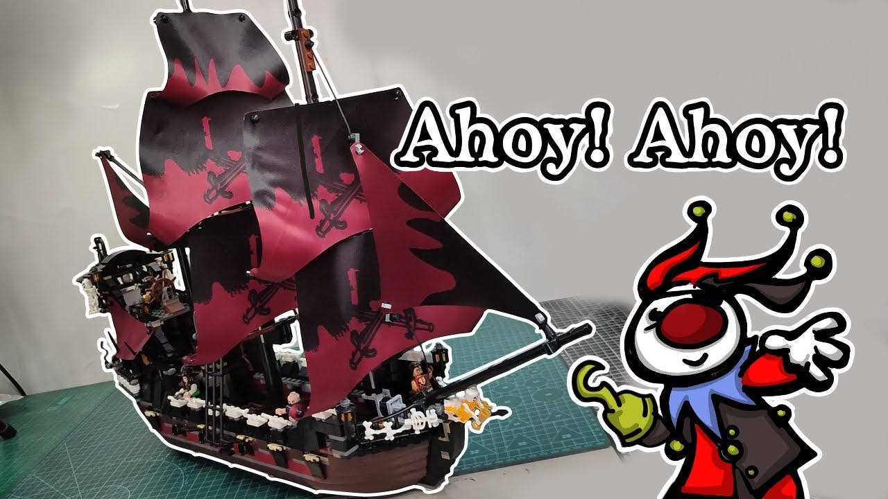BOOTLEG LEGO Pirates of the Caribbean - Queen Anne's Revenge. I Bought One So You Don't Have To!