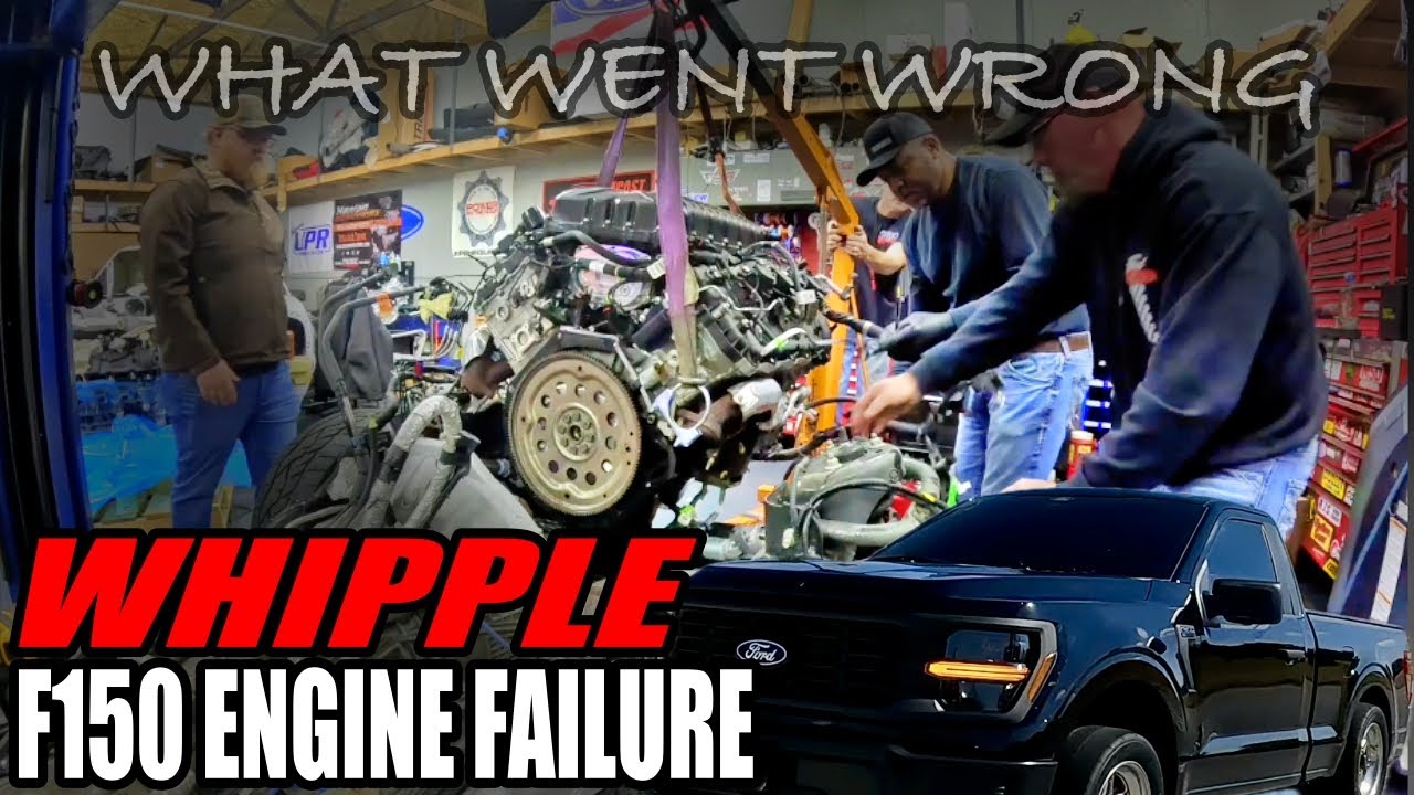 WHIPPLE F150, engine replacement, what went wrong?