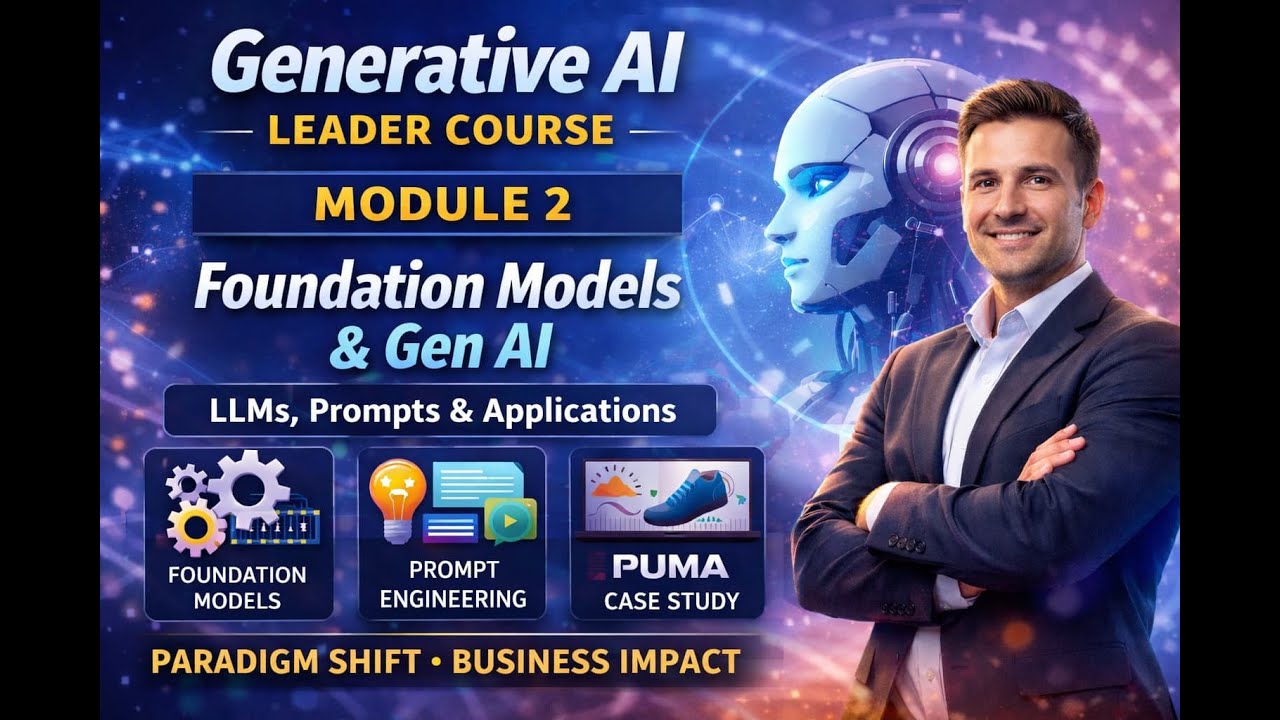 Generative AI Leader (Module 2): Foundation Models, LLMs, Prompt Engineering & Real-World Impact