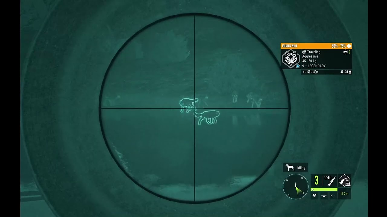 Hunting a Diamond Iberian Wolf with the .257 in theHunter: Call of the Wild!