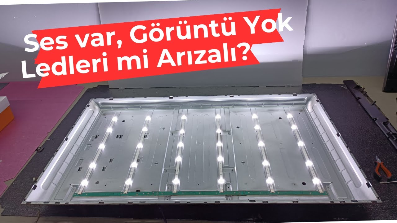 Grundıg Torino 49 GDU 7905B, Ses Var Görüntü Yok Problemi ve Çözümü