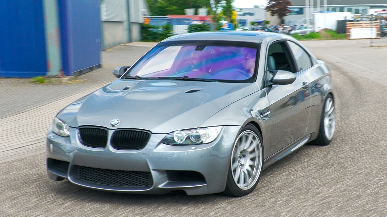 BMW M3 E92 with STRAIGHT PIPE Exhaust! PURE V8 SOUND with LOUD Accelerations!