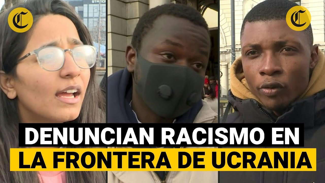 RACISMO en la frontera ucraniana: 