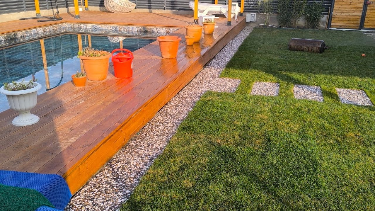 Havuzlu Villa Peyzaj Uygulaması