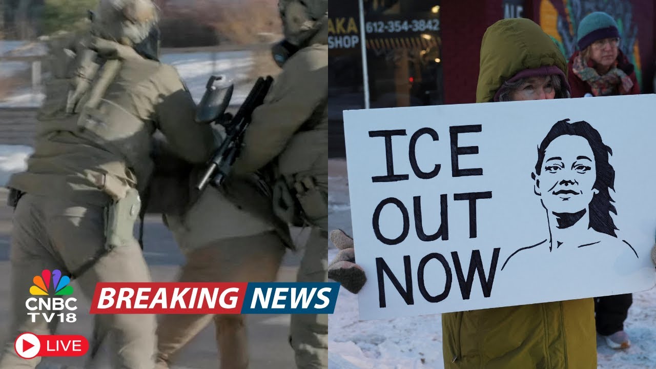 Minneapolis Protest LIVE: University Students Stage Walk Out in Minneapolis Against ICE | N18G
