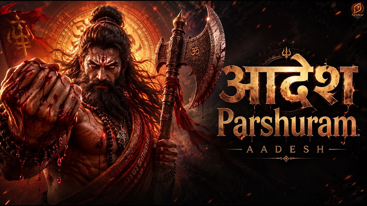 AADESH Parshuram (Official Video) 🔱 Sanskar K  | आदेश परशुराम | Parshuram Trance