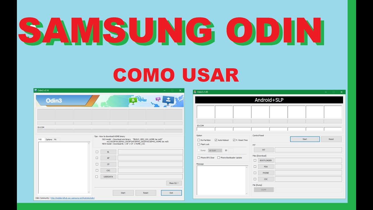 Como Usar o Samsung Odin? Odin Flash, Recuperar Smartphones Samsung Usando o Odin