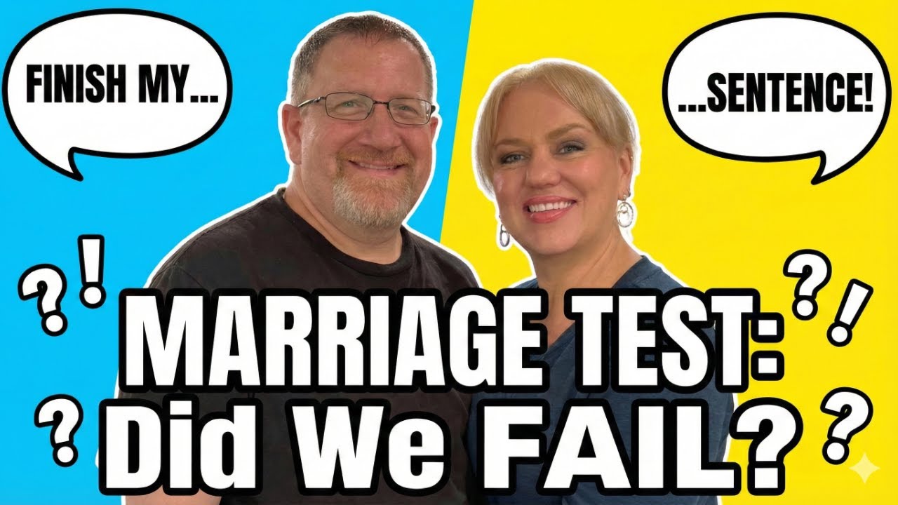 Finishing Each Others Sentences! (Marriage Test!)