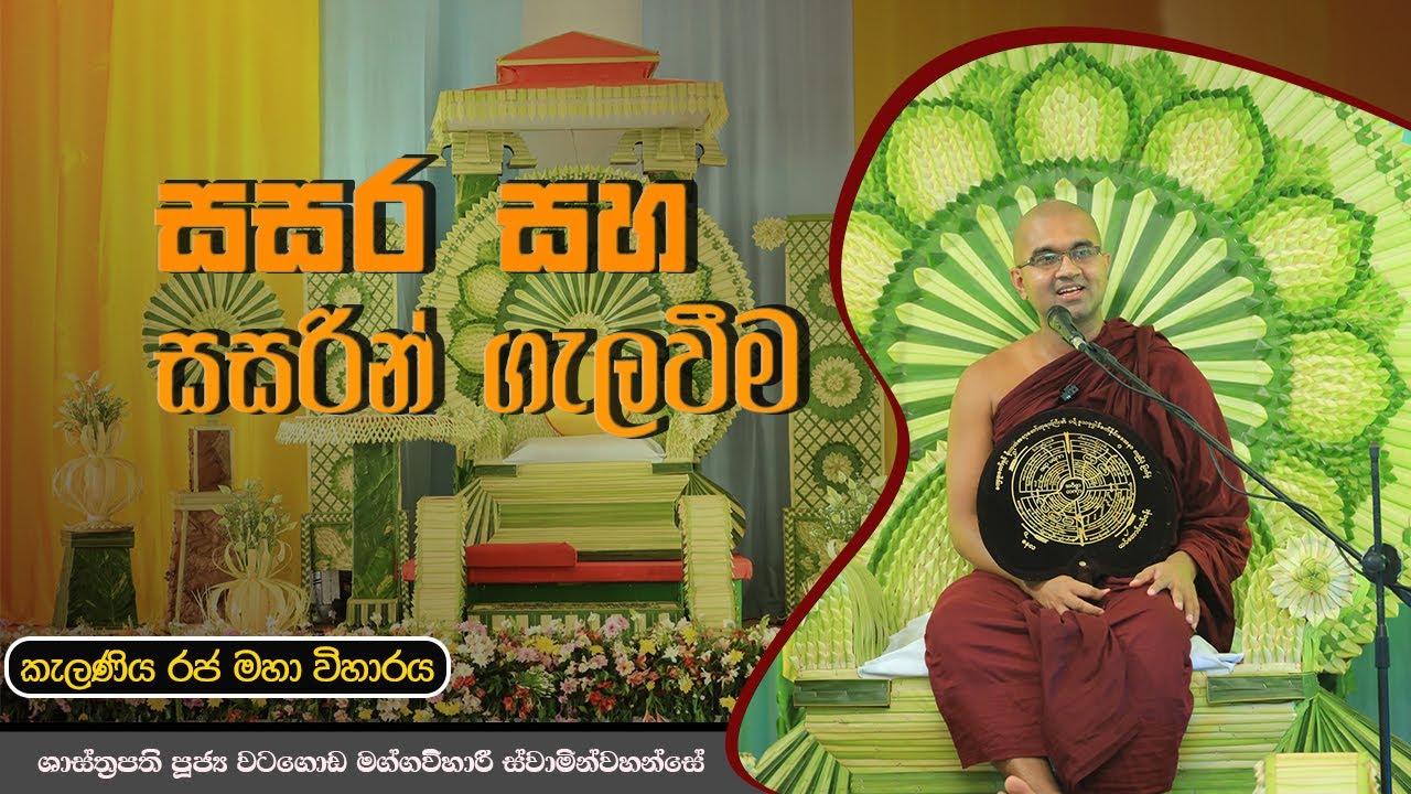 සසර සහ සසරින් ගැලවීම (කැලණිය රජ මහා විහාරය) Kelaniya | පූජ්‍ය වටගොඩ මග්ගවිහාරී ස්වාමින්වහන්සේ | IIT