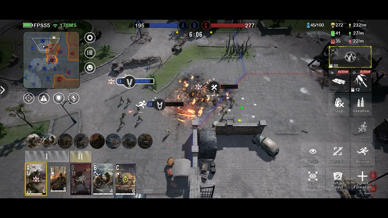 [War Alert: WWII PVP RTS] The battle for top 1 in the world rankings. TopBotHunter vs nat