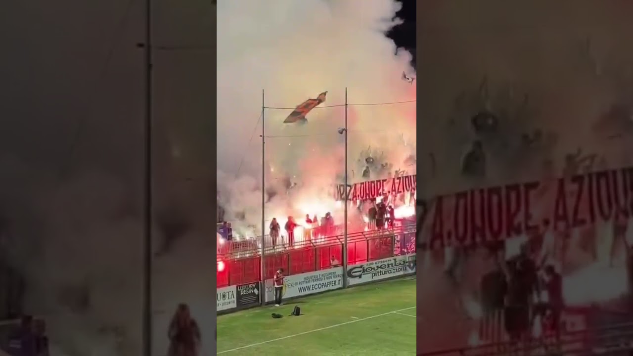 Paganese- Acerrana #CurvaSalvatoreFrancavilla#ultras #Paganese #PaganeseAcerrana Serie D (24.09.25)