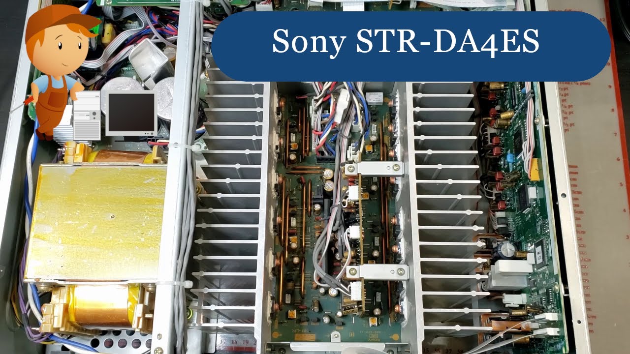 Sony STR-DA4ES 7CH Amplifier / Loud Popping